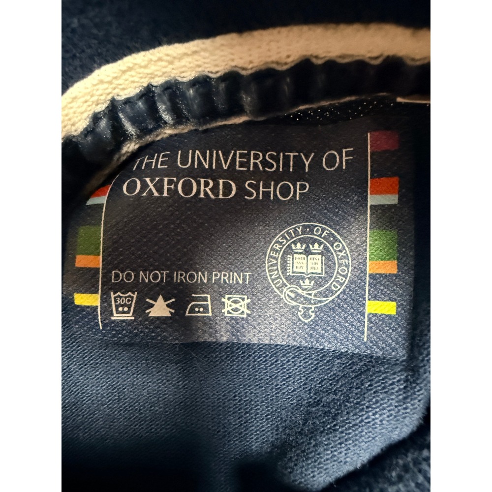 University of Oxford Kids Navy Blue Polo Shirt Size 8-9Y Official - BC - Picture 5 of 9